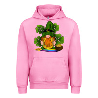 St Patricks Day Gnomes Shamrock Gold Horseshoes Rainbow Urban Hoodie | Teevron