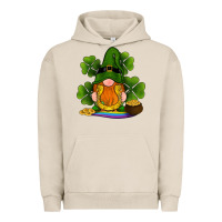Pigment French Oak st patricks day gnomes shamrock gold horseshoes rainbow Urban Hoodie - RanaPortraitStore