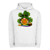 Pigment Lunar Rock st patricks day gnomes shamrock gold horseshoes rainbow Urban Hoodie - RanaPortraitStore