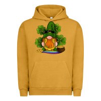 Pigment Peanut Butter st patricks day gnomes shamrock gold horseshoes rainbow Urban Hoodie - RanaPortraitStore