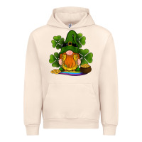 Sandshell st patricks day gnomes shamrock gold horseshoes rainbow Urban Hoodie - RanaPortraitStore