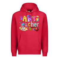 Cardinal art teacher Premium Hoodie - texasbilliewilder