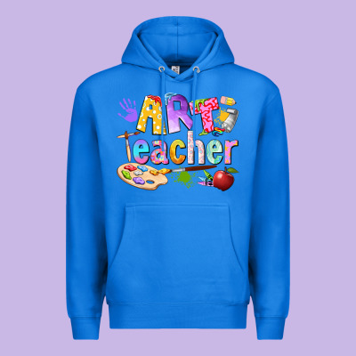 Art Teacher Premium Hoodie Designed By Texasbilliewilder