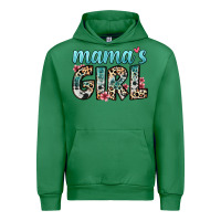Emerald mama s girl Urban Hoodie - Zillion Design Studio