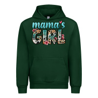 Forest Green mama s girl Urban Hoodie - Zillion Design Studio