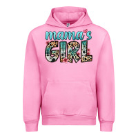 Fuchsia Pink mama s girl Urban Hoodie - Zillion Design Studio