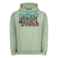 Pigment Oil Green mama s girl Urban Hoodie - Zillion Design Studio