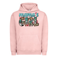 Pigment Salmon mama s girl Urban Hoodie - Zillion Design Studio