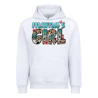 White mama s girl Urban Hoodie - Zillion Design Studio