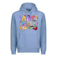 Colony Blue art teacher Premium Hoodie - texasbilliewilder