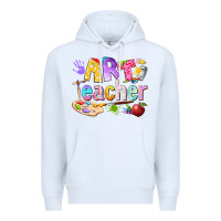 White art teacher Premium Hoodie - texasbilliewilder