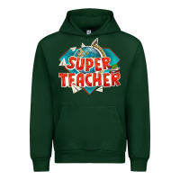 Forest Green super teacher Urban Hoodie - texasbilliewilder