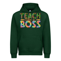 Forest Green teach like a boss Urban Hoodie - texasbilliewilder