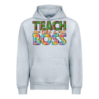 Heather Grey teach like a boss Urban Hoodie - texasbilliewilder