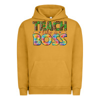 Pigment Peanut Butter teach like a boss Urban Hoodie - texasbilliewilder