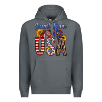 Rock small town usa Premium Hoodie - Zillion Design Studio