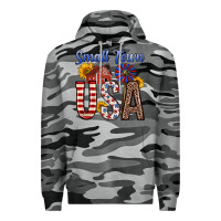 Slate Camo small town usa Premium Hoodie - Zillion Design Studio