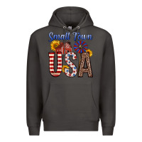 Smoke small town usa Premium Hoodie - Zillion Design Studio