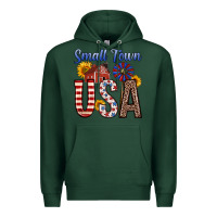 Sports Green small town usa Premium Hoodie - Zillion Design Studio