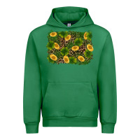Emerald st patricks day background Urban Hoodie - RanaPortraitStore