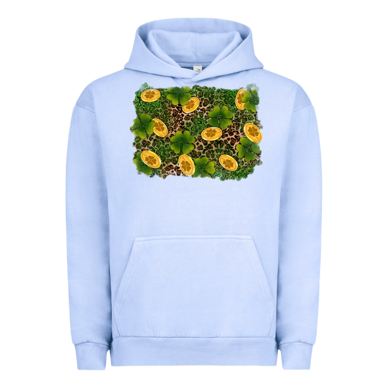 St Patricks Day Background Urban Hoodie by RanaPortraitStore | Teevron
