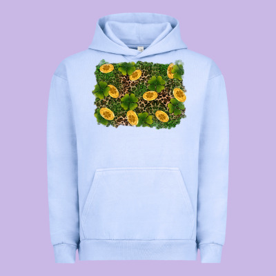 St Patricks Day Background Urban Hoodie Designed By Ranaportraitstore