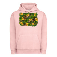 Pigment Salmon st patricks day background Urban Hoodie - RanaPortraitStore
