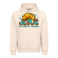 Jesus It S Not Religion It S A Relationship Urban Hoodie | Teevron