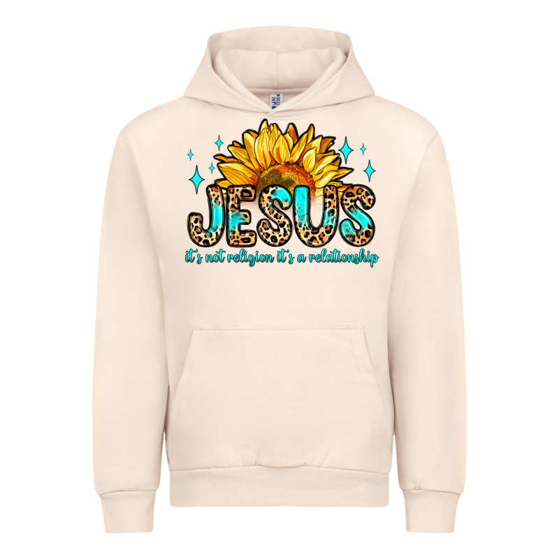 Jesus It S Not Religion It S A Relationship Urban Hoodie by Zillion Design Studio | Teevron