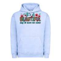Pigment Grape Ice it s a beautiful day to leave me alone Urban Hoodie - Zillion Design Studio