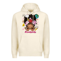 Tofu afro messy bun teacherlife Premium Hoodie - texasbilliewilder