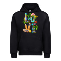 Black summer love teacher Urban Hoodie - texasbilliewilder
