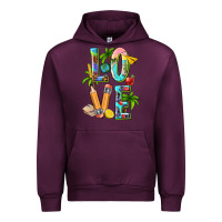 Mauve Wine summer love teacher Urban Hoodie - texasbilliewilder