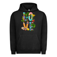 Pigment Black summer love teacher Urban Hoodie - texasbilliewilder