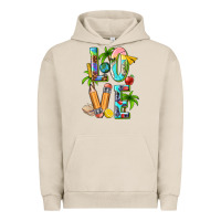 Pigment French Oak summer love teacher Urban Hoodie - texasbilliewilder