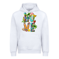 White summer love teacher Urban Hoodie - texasbilliewilder