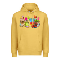 Antique Gold art teacher coffee cups Premium Hoodie - texasbilliewilder
