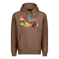 Chestnut art teacher coffee cups Premium Hoodie - texasbilliewilder
