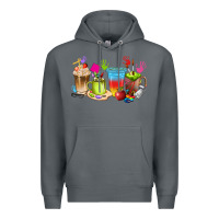 Rock art teacher coffee cups Premium Hoodie - texasbilliewilder