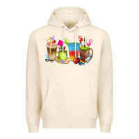 Sandshell art teacher coffee cups Premium Hoodie - texasbilliewilder