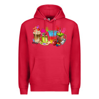 Cardinal art teacher coffee cups Premium Hoodie - texasbilliewilder