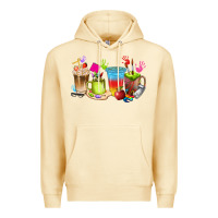 Pina Colada art teacher coffee cups Premium Hoodie - texasbilliewilder