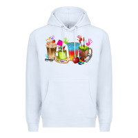 White art teacher coffee cups Premium Hoodie - texasbilliewilder