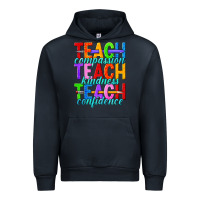 Navy teach compassion teach kindness teach confidence Urban Hoodie - texasbilliewilder