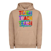 Pigment Burro teach compassion teach kindness teach confidence Urban Hoodie - texasbilliewilder