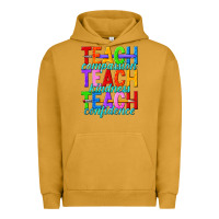 Pigment Peanut Butter teach compassion teach kindness teach confidence Urban Hoodie - texasbilliewilder