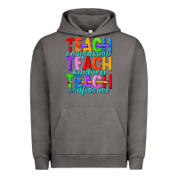 Pigment Tornado teach compassion teach kindness teach confidence Urban Hoodie - texasbilliewilder