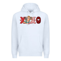 White xoxo cupid Premium Hoodie - RanaPortraitStore