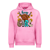 Fuchsia Pink hay girl Urban Hoodie - Zillion Design Studio