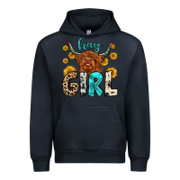 Navy hay girl Urban Hoodie - Zillion Design Studio